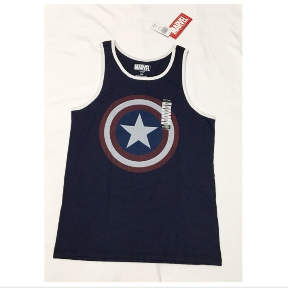 👀 Captain America Tank